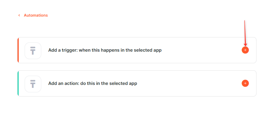 Add a trigger to the automation