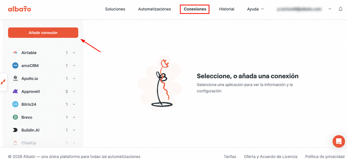 Captura de la configuración de la conexión por enlace 02