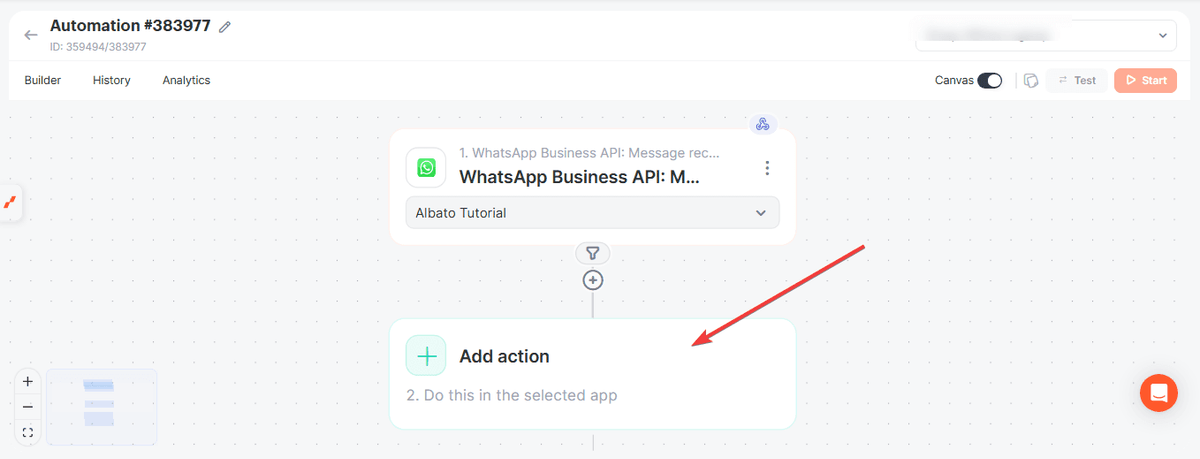 How to create an AI bot on WhatsApp to schedule events in Google Calendar screenshot 5