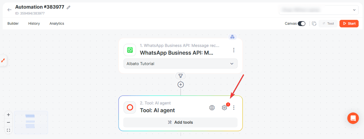 How to create an AI bot on WhatsApp to schedule events in Google Calendar screenshot 9
