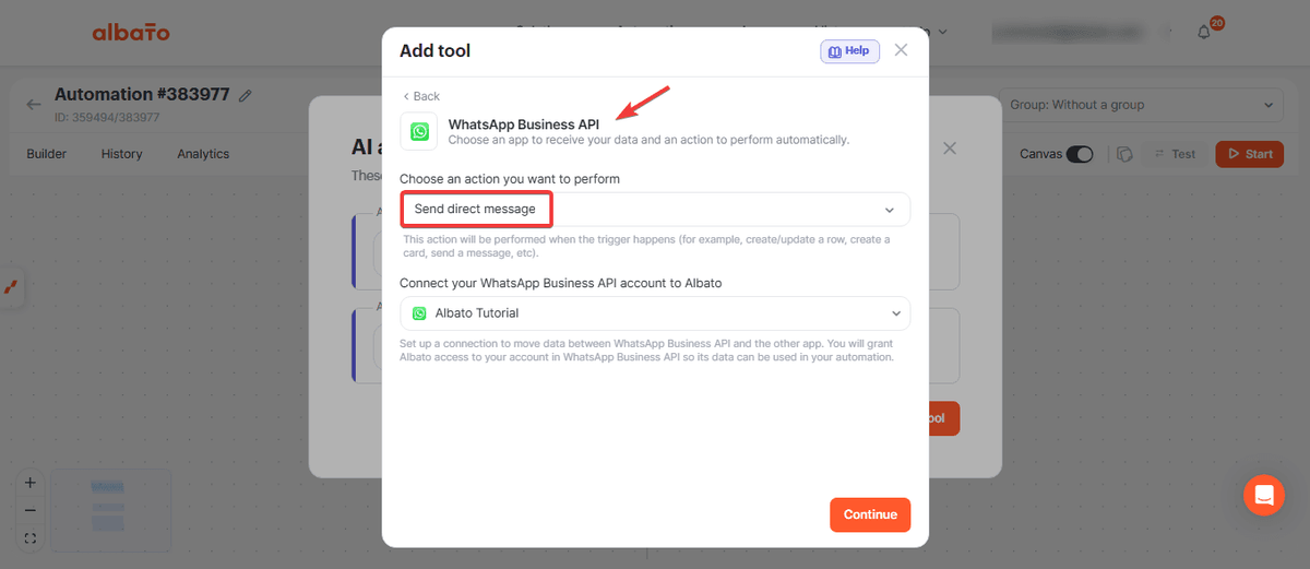 How to create an AI bot on WhatsApp to schedule events in Google Calendar screenshot 20
