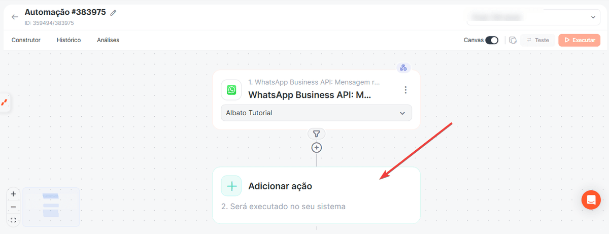 Como criar um bot de IA no WhatsApp para agendar eventos no Google Calendar screenshot 5