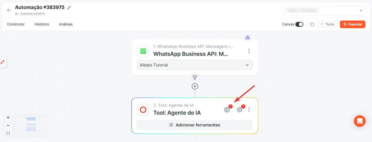 Como criar um bot de IA no WhatsApp para agendar eventos no Google Calendar screenshot 7