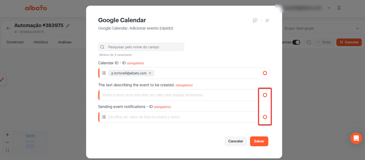 Como criar um bot de IA no WhatsApp para agendar eventos no Google Calendar screenshot 20