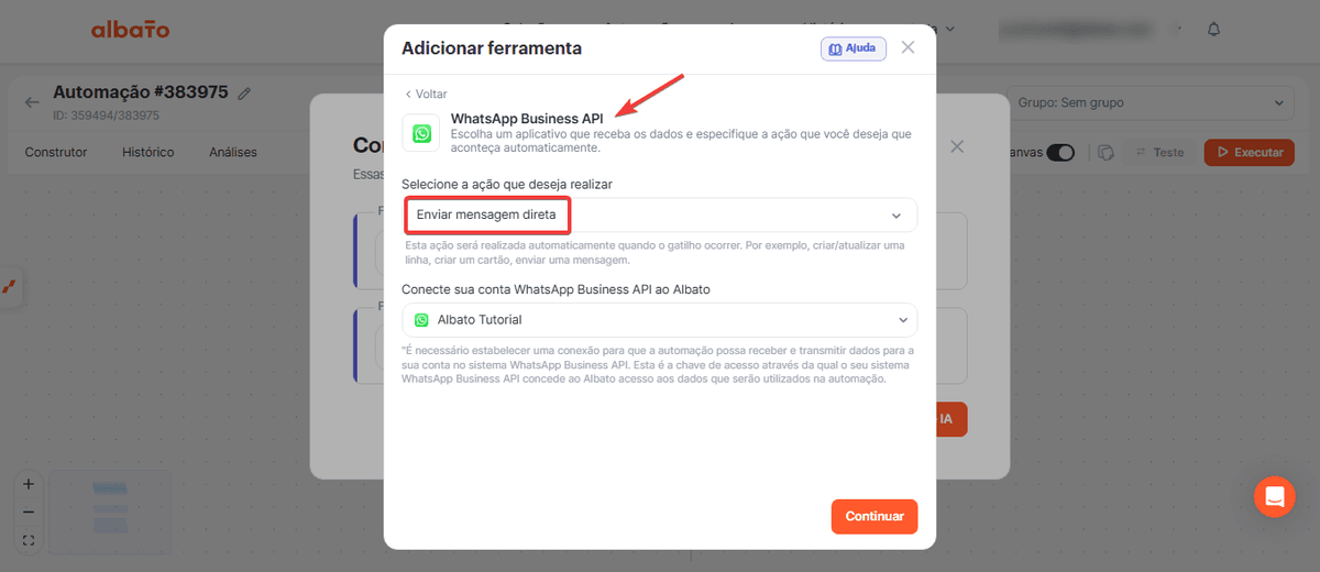 Como criar um bot de IA no WhatsApp para agendar eventos no Google Calendar screenshot 23
