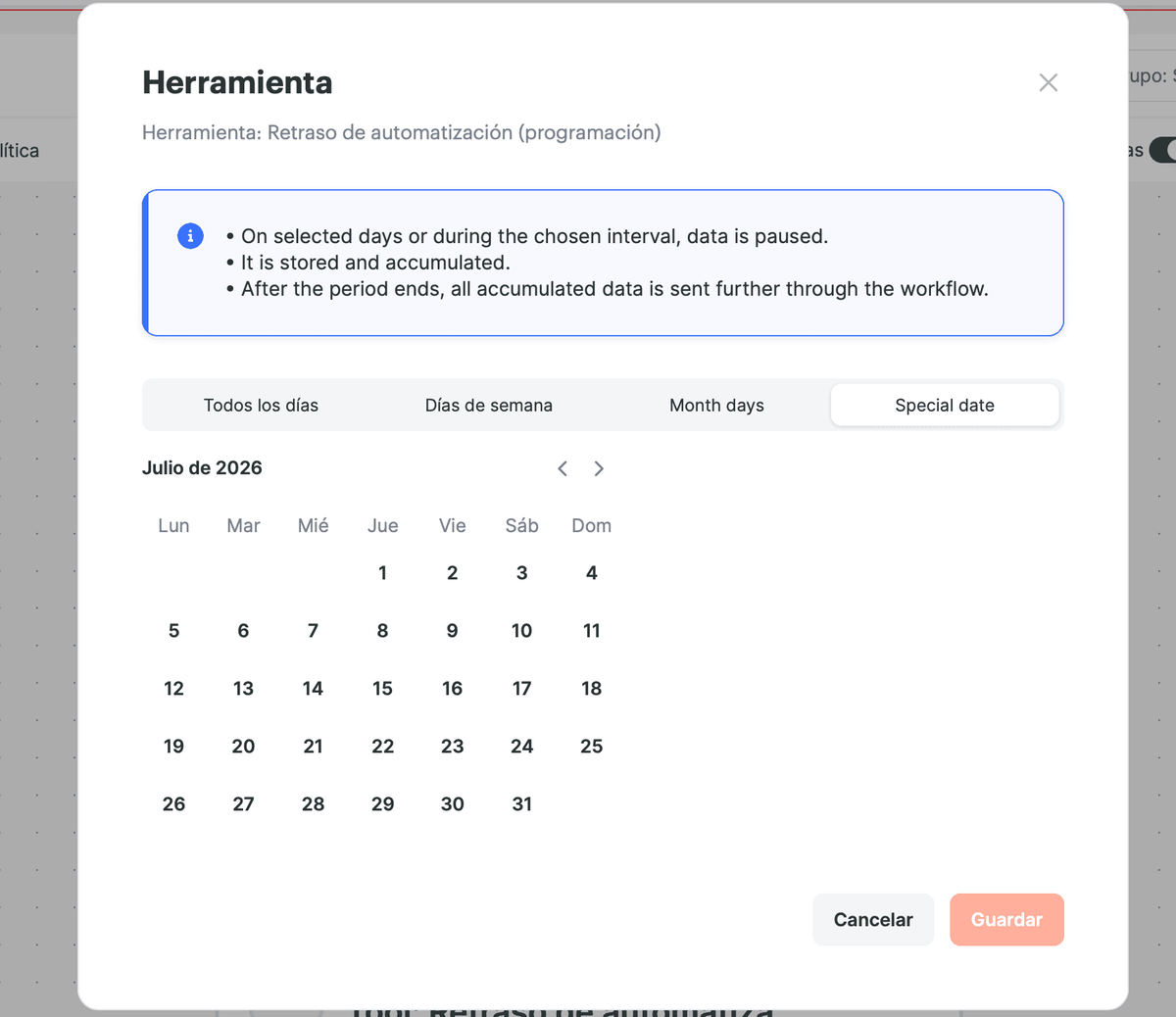 Herramienta Retraso de automatización screenshot 11