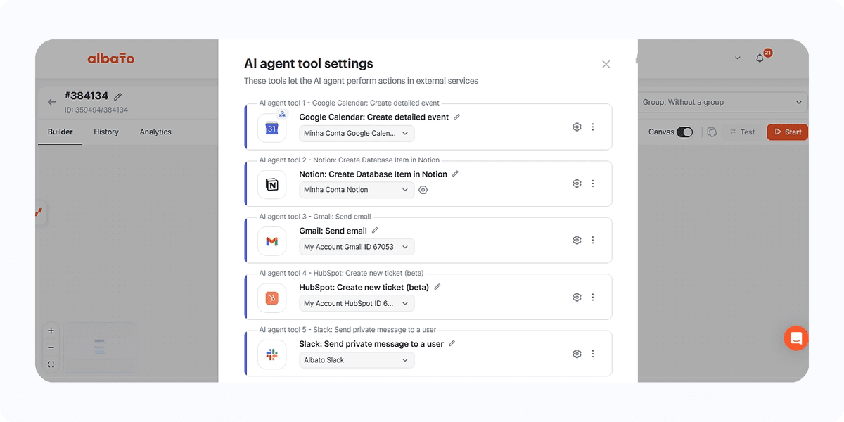 EN | How to create an AI agent inside Slack to help you with tasks in external apps screenshot 19