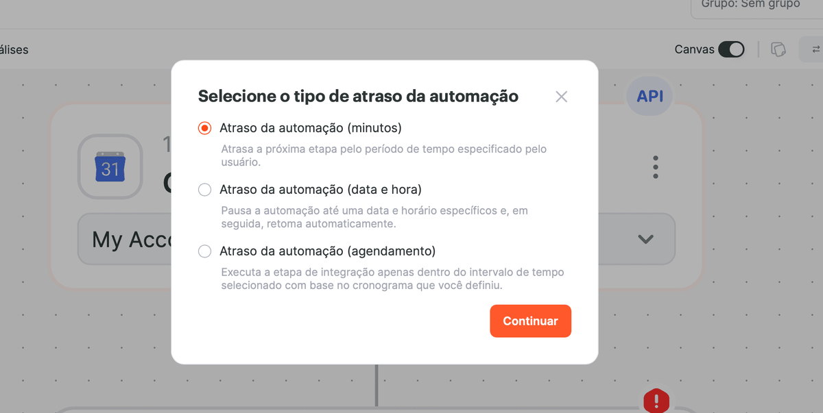 Ferramenta Atraso da automação screenshot 3