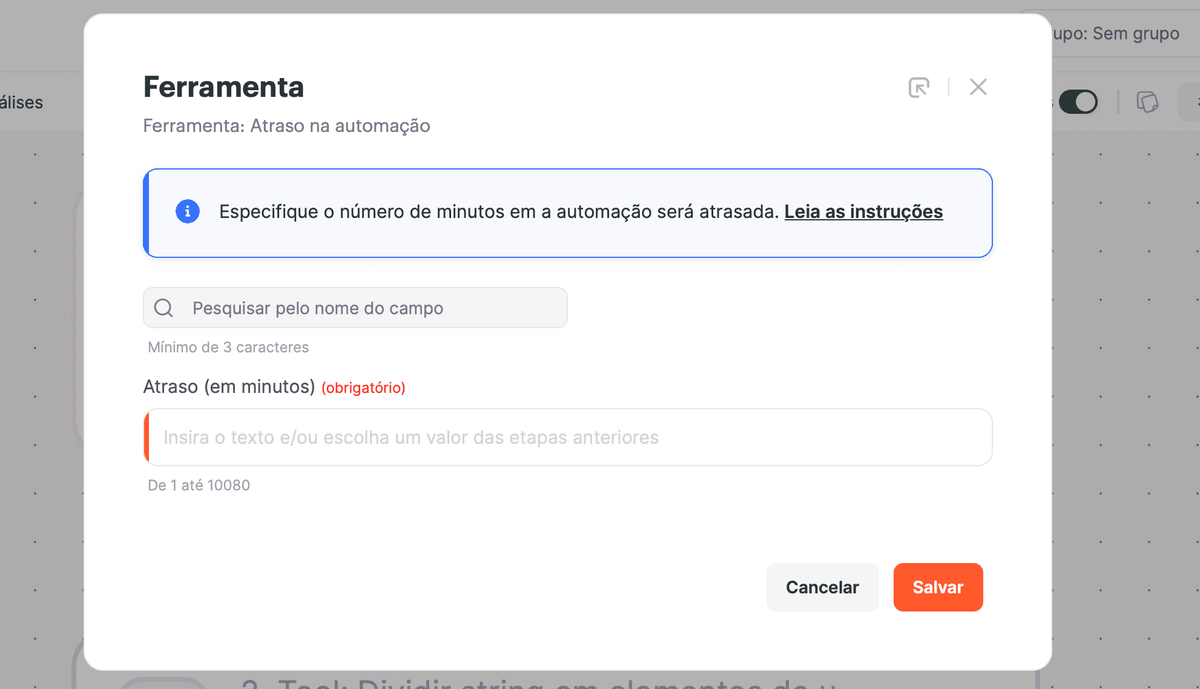 Ferramenta Atraso da automação screenshot 4