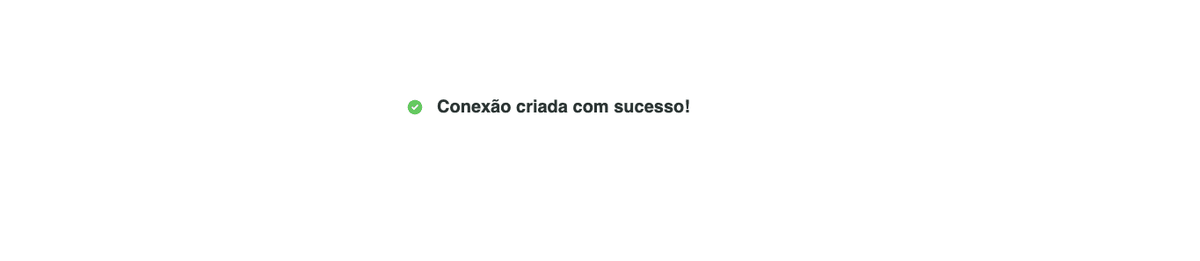 Captura de tela da configuração da conexão por link 08
