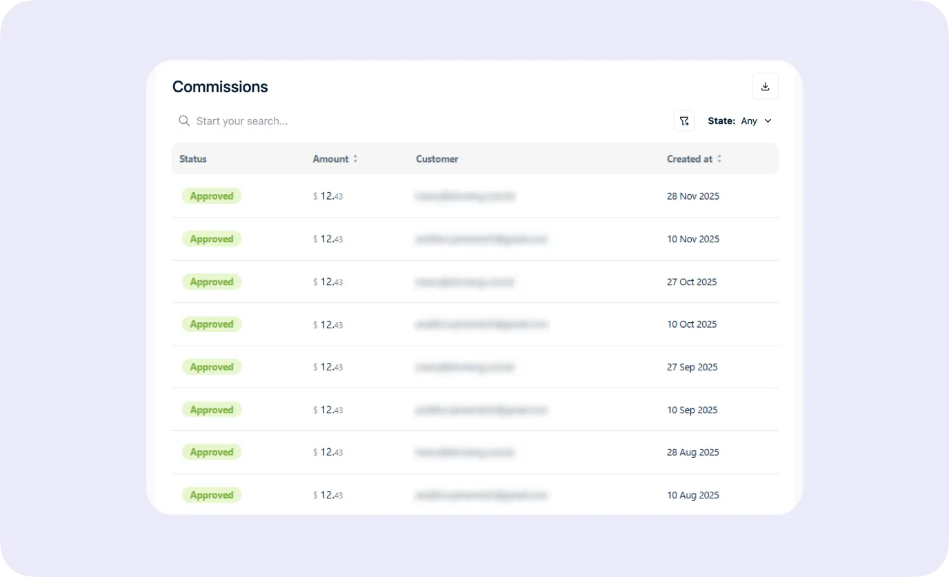 Receive payments