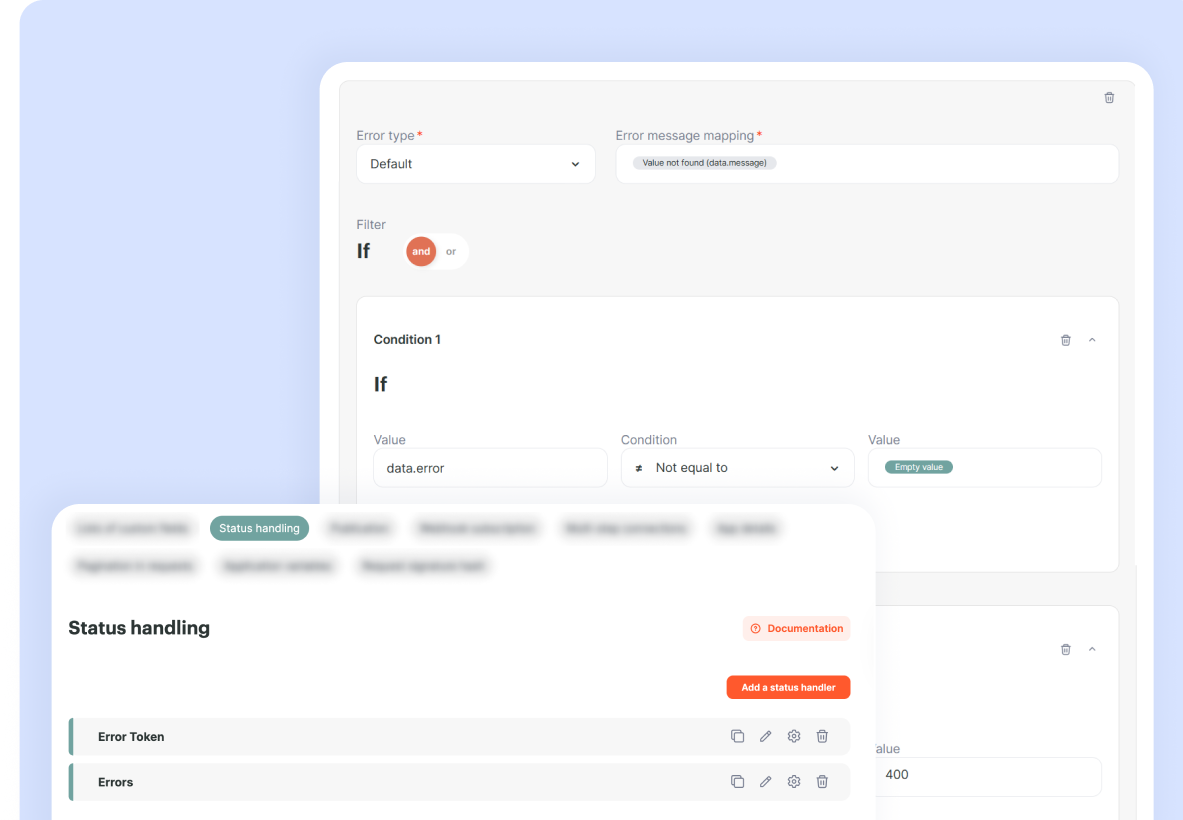 Status Handling