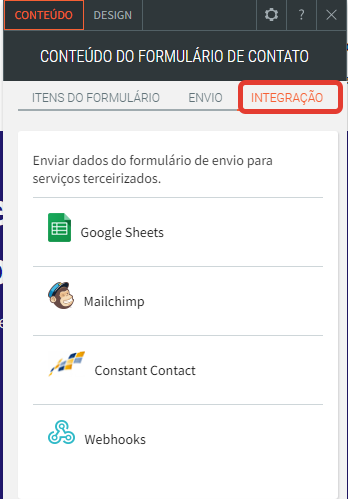 configuração para a conexão do app Duda na plataforma da Albato